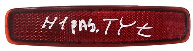 Отражатель задний hyundai h1 00-02 92401-4a1 92402-4a1 фото №1