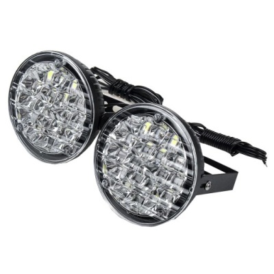 Drl свет do движение dziennej лампы led 2x9 smd фото №1
