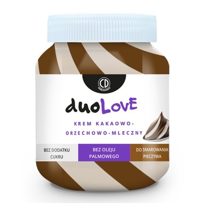 duoLove - krem o smaku kakaowo-orzechowo-mlecznym