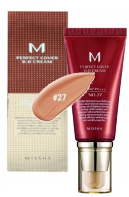 Krem BB Missha M Perfect Cover #27 Honey Beige SPF 42 PA 50 ml