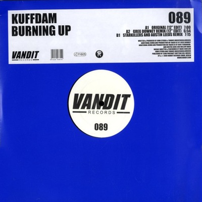 Kuffdam - Burning Up 12" LP Winyl