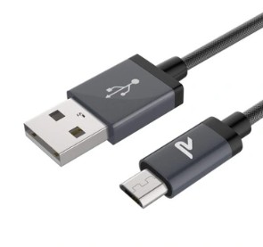 Kabel USB - microUSB typ B Rampow 2 m