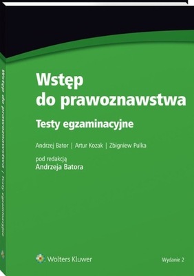 WSTĘP DO PRAWOZNAWSTWA KSIĄŻKA