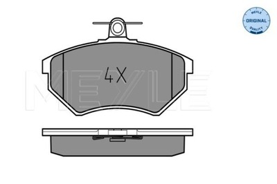 MEYLE КОЛОДКИ HAM. VW P. GOLF/PASSAT