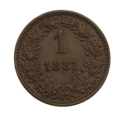 [M1950] Austria 1 krajcar 1881