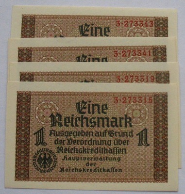 35. 1 x 1 RMk 1939 3*2733.. unc