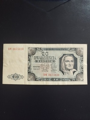 20 zł 1948 r. seria DW