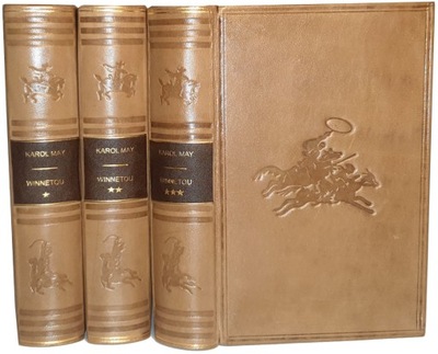 MAY- WINNETOU. CZERWONOSKÓRY GENTLEMAN t.1-3 wyd.1