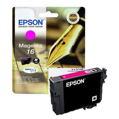 Epson 16 tusz T1623 magenta WorkForce WF-2650DWF