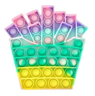 POP IT ZABAWKA SENSORYCZNA ANTYSTRESOWA push bubble FRYTKI