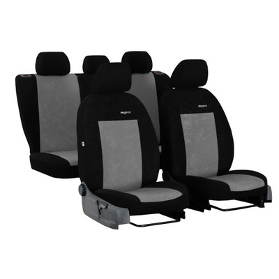 FORRO UNIVERSALES GAMUZA ELEGANCE COLOR NEGRO PARA MERCEDES E CLASE W210  