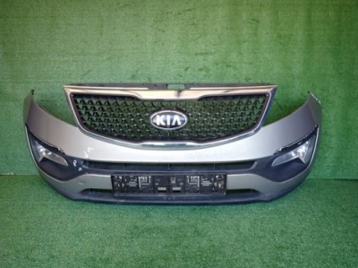 Kia sportage iii 10-15 бампер передній перед фото №1