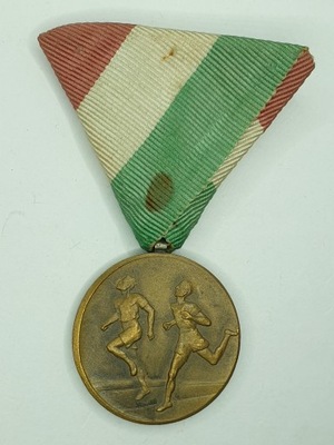 Węgry Medal za XVI Biegi Terenowe 1936 r.