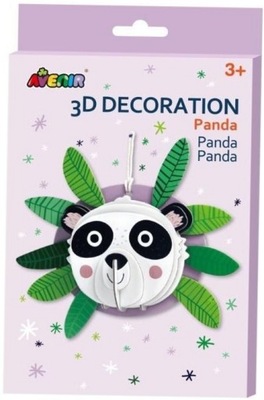 Dekoracje 3D - panda