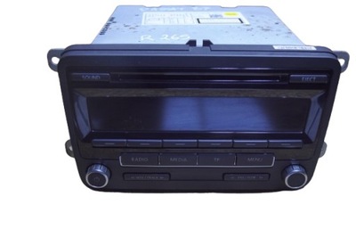 Радио cd vw passat b7 1k0035186ap фото №1