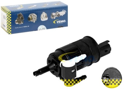 Помпа распылителя 12v насос dwustopniowa стекло фото №1