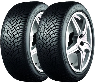 2x 195/55/15 H Firestone WINTERHAWK 4