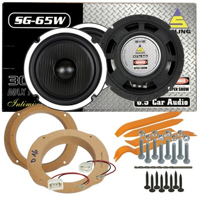 ALTAVOCES BASOWE 300W FORD FOCUS C-MAX KUGA MK1  