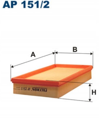 ФІЛЬТР ПОВІТРЯ ФІЛЬТРON AP 151/2