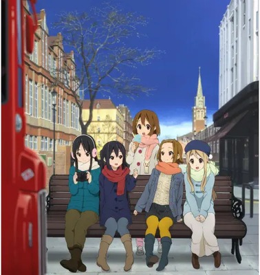 Plakat Anime Manga K-ON! KON_027 A3 (custom)