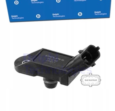 Датчик давления коллектор do lancia musa 1.4 фото №1