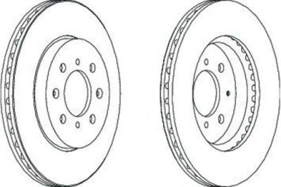 Ferodo ddf1610c диск тормозная фото №1