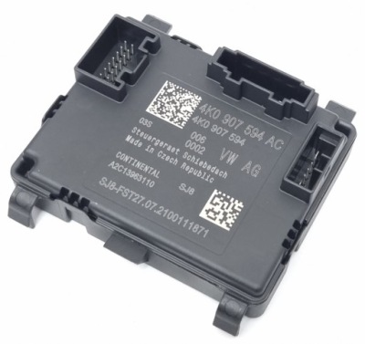 Модуль люк audi q3 83a 4k0907594ac фото №1