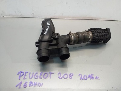 Wąż труба интеркулер peugeot 208 1.6 blue hdi фото №1
