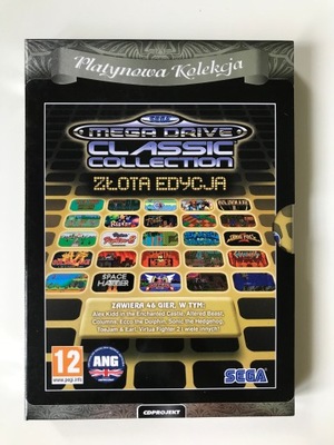 Sega Mega Drive Classic Collection Złota Edycja PC