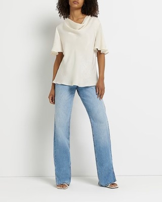 540.4. Bluzka kremowa River Island L