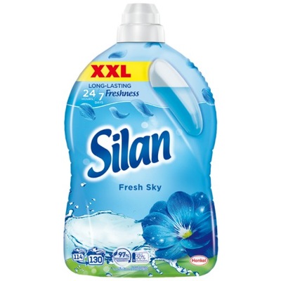 Silan Fresh Sky Płyn do Płukania 2,86L 130 prań