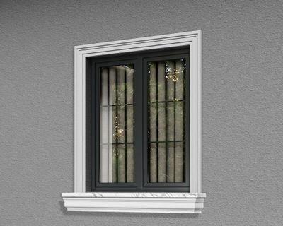 Listwy styropianowe gzymsy bonie sztukateria okna