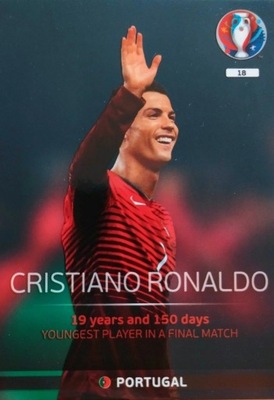 UEFA EURO 2016 LEGENDS 18 CRISTIANO RONALDO