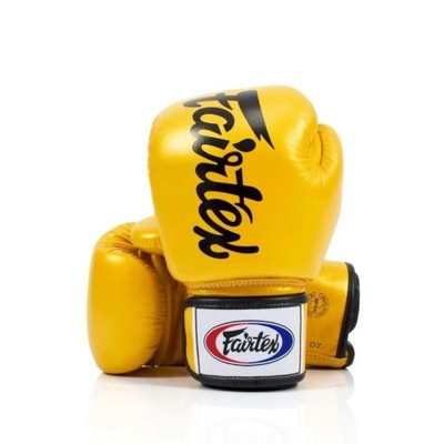 Rękawice bokserskie Fairtex BGV19 Gold - 12 oz