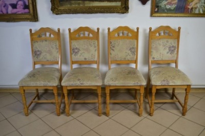 KOMPLET 4 SZTUK KRZESEŁ