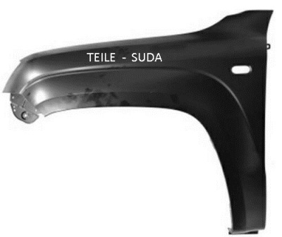 Крыло перед левый vw amarok 18r- фото №1