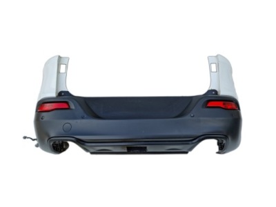 Jeep cherokee kl 2.2 бампер задняя kompletny pdc hak фото №1