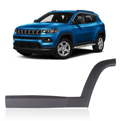 Jeep compass mp 17- молдинг задніх двері ліва фото №1