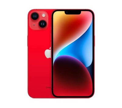 Smartfon Apple iPhone 14 128GB 6,1" 12Mpix Czerwony