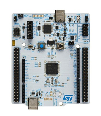 STM32 NUCLEO-C071RB Nucleo-64 z STM32C071RBT6 Arm Cortex-M0+ Embedded