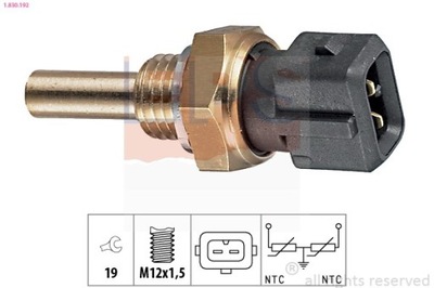 SENSOR TEMPERATURA DE LÍQUIDO REFRIGERACIÓN ALFA 1-830-192  