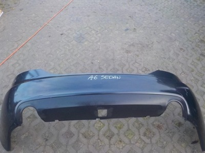 Бампер задний задняя audi a6 c6 sedan фото №1