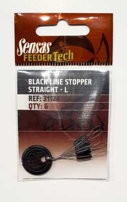 SENSAS STOPERY BLACK LINE STRAIGHT #L (op. 6szt) [31124]