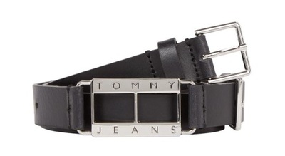 TOMMY HILFIGER PASEK DAMSKI HERITAGE BLACK r.85