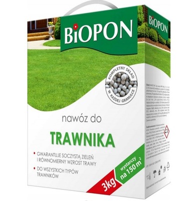 BIOPON Nawóz do Trawników 3kg