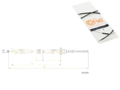 COFLE CÂBLE TUYAU ENSEMBLE D'EMBRAYAGE 2371060G20 2371060G21 - milautoparts-fr.ukrlive.com