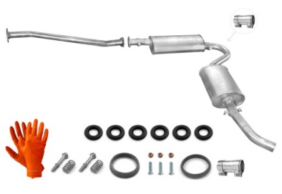 Citroen jumper 1.9 2.5 d 94-02 система выпускной фото №1