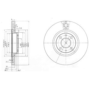 DISCO DE FRENADO DELPHI BG2407 + REGALO  