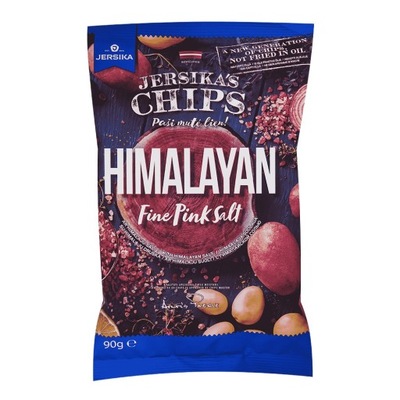 Chipsy ziemniaczane z solą himalajską 90 g JERSIKA ŁOTEWSKIE