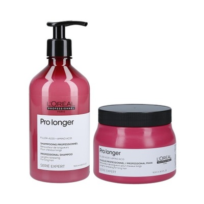 LOREAL PRO LONGER ZESTAW SZAMPON + MASKA